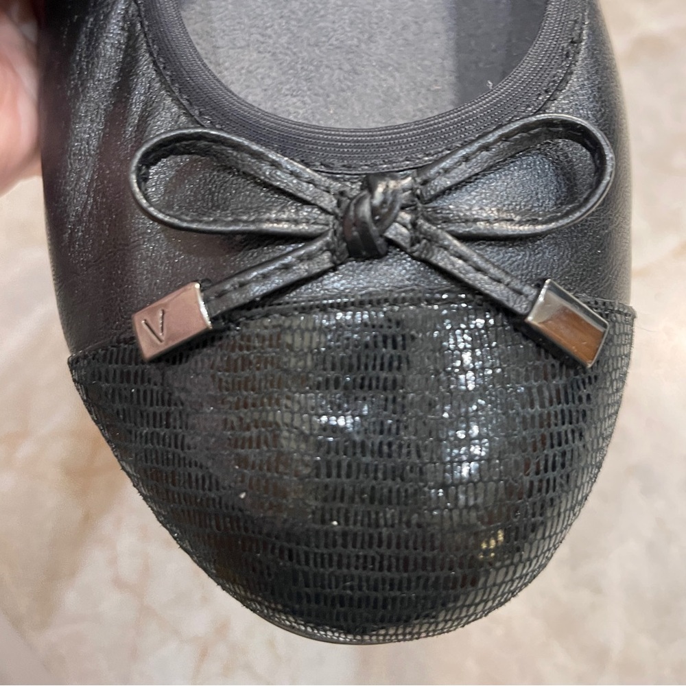 Vionic Spark Minna Ballet Flat Size 10 Wide Black - Picture 4 of 7
